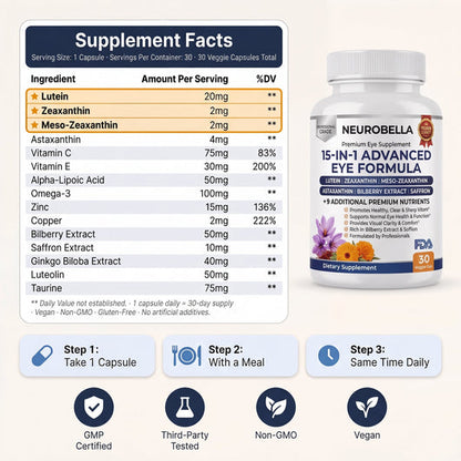 Neurobella 15-in-1 Advanced Eye Formula